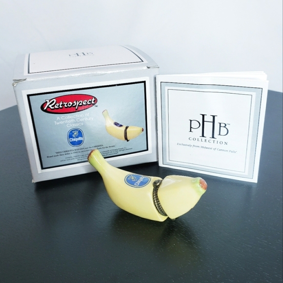 Midwest Of Cannon Falls Other - *Last Chance* Chiquita Banana Porcelain Hinged Box PHB Midwest Of Cannon Falls